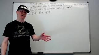 2010 AMC 10 A, Problems 1 thru 5: Rapid Fire