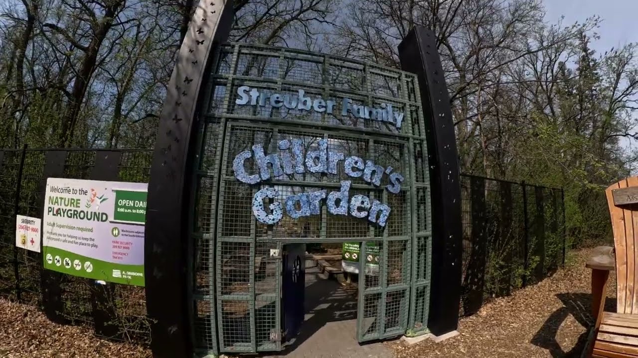 4K 24FPS SPRING MORNING WALK THROUGH ASSINIBOINE PARK WINNIPEG MANITOBA CANADA - PART 1