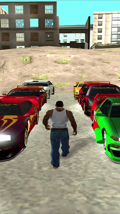90s Super Cars GTA SA #shorts