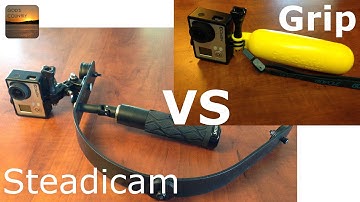 DIY Steadicam VS Grip Mount Demonstration - Which Is Smoother?