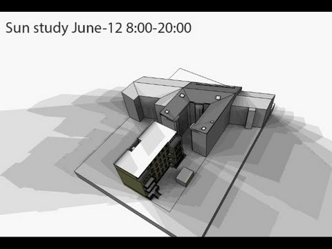 Solar Sun Study Tutorial using Sketchup and Photoshop - YouTube