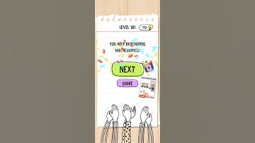 Brain Test: Tricky Puzzles Level 181 Walkthrough Solution By Mobile Gaming Junction