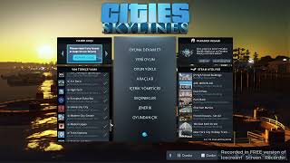 Cities Skylines Free All DLC CreamApi.  (23 May )
