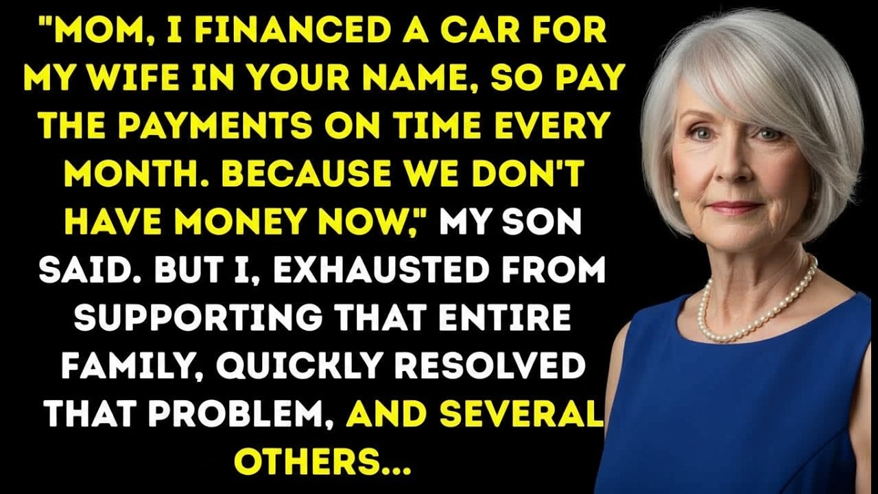 Son Took A Secret Loan In My Name For His Wife—I Am Done Supporting This Family!