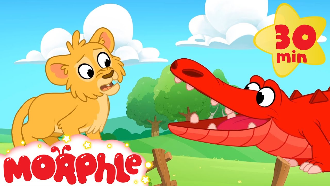 ⁣The Giant Animals - Lions, Monkeys | Cartoons for Kids | My Magic Pet Morphle