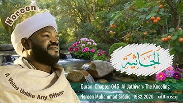 A Voice Unlike Any Other  | Surah Al-Jathiyah | سورة الجاثية | Noreen Muhammad Siddiq