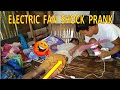 Electric fan shock prank pati ako nadalibemaks tv