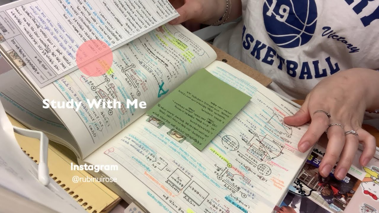 3 Hours Study with Me | Real Sound, Real Time | Pen & Page Flips