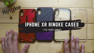 iPhone XR - Ringke Cases Unboxing! (Air, Fusion, Wave, Dual X)