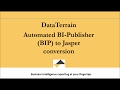 Migrating Oracle BI Publisher To Jaspersoft | Automated Report Migration Solution by DataTerrain
