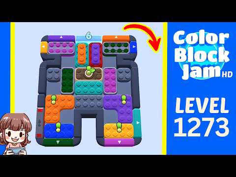 Color Block Jam Level 1273 walkthrough video preview