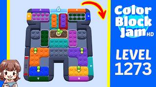 Color Block Jam Level 1273 Solution Walkthrough