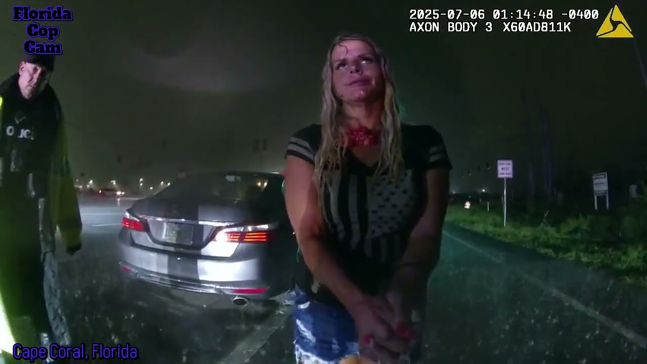 Florida Woman Busted for DUI - Cape Coral, Florida - July 6, 2025 - YouTube