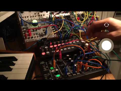 Make Noise 0-Coast + Korg SQ-1 + Modular