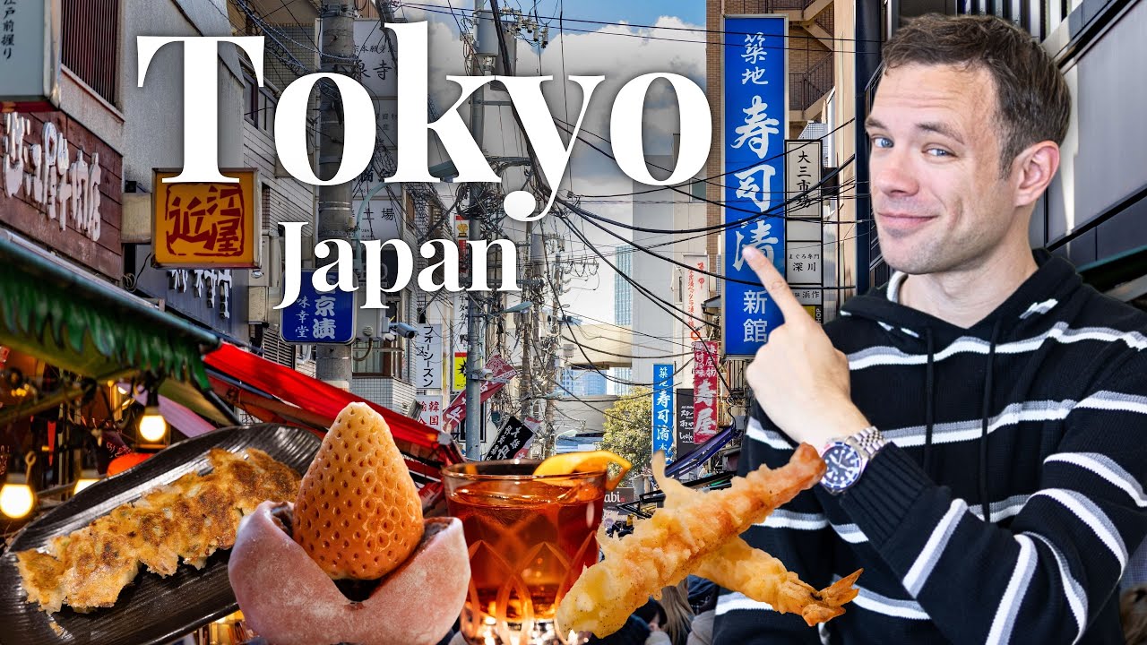 Eating in Tokyo. Tempura Omakase. Star Bar. Glitch Coffee and Street Food. Part 1