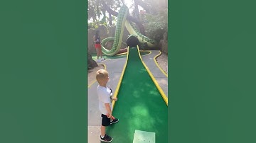 Casually Crazy Minigolf Hole-In-One || ViralHog