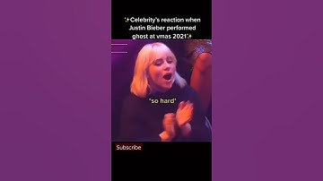 Thumbnail of ✨Celebrity's Reaction When Justin Bieber Performed Ghost At vmas 2021