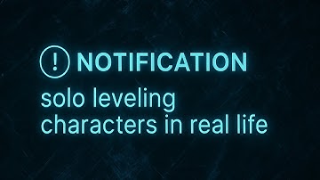 Solo Leveling Characters in Real Life – AI-Powered Reality Transformation