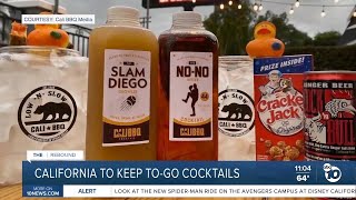 California Cocktails To Go Will Continue. For Now. | Cali BBQ on The Rebound (ABC10 News)