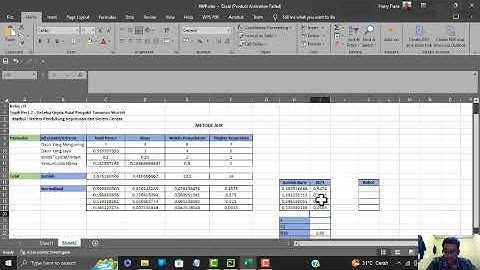 Perhitungan Metode AHP - Studi Kasus Deteksi Gejala Awal Penyakit Tanaman Wortel