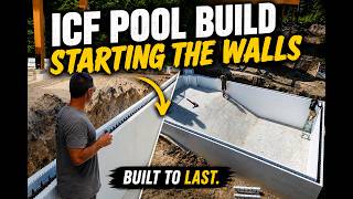 ICF Pool Build Part 2 | Building the Walls Before the Concrete Pour | 20x40 Pool