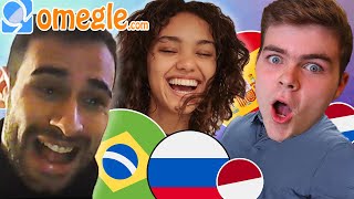 Polyglot Speaks 9+ Languages on Omegle, SHOCKS Strangers and Mistaken for NATIVE SPEAKER