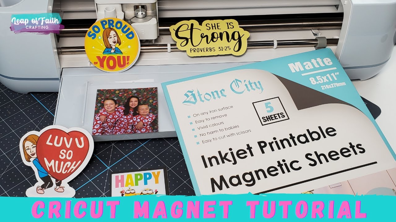 Cricut Magnets: How to Make Cute Magnets with Cricut! - Leap of Faith  Crafting