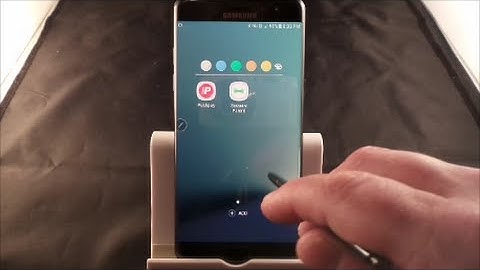 Samsung Galaxy Note 7 | Creating Folders [14 of 21 Series]