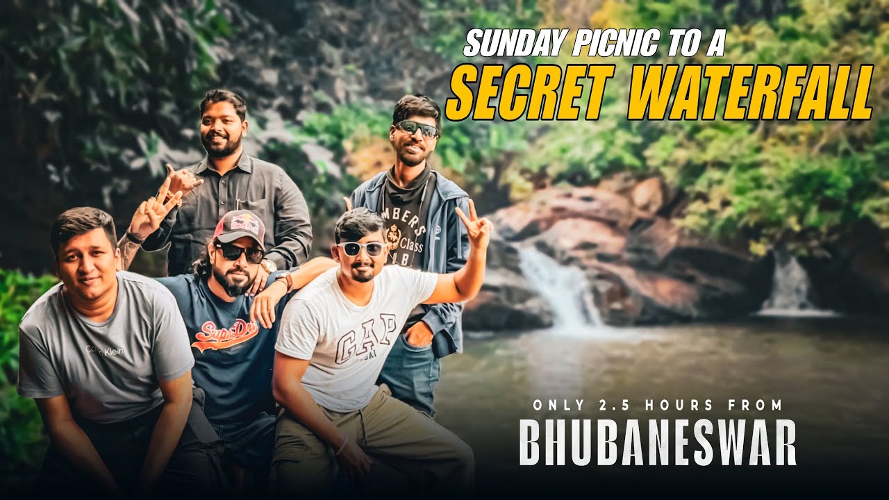 PICNIC PARTY AT A SECRET WATERFALL | FULL MASTI AND ADVENTURE
