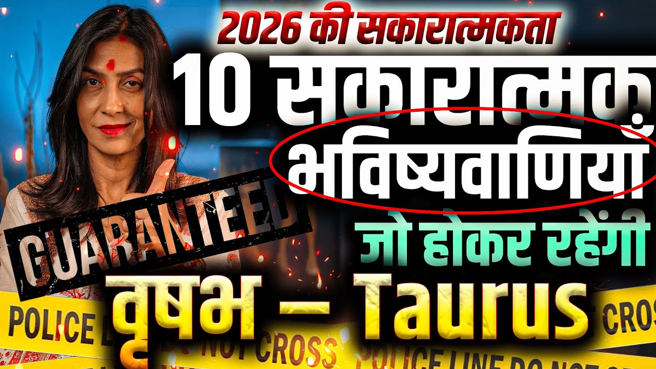 वृषभ राशि 10 निश्चित भविष्यवाणियाँ जो होकर ही रहेंगी 2026 | Vrishabh Rashi Rashifal 2026 | Taurus