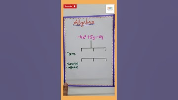 Terms and Numerical coefficients #shorts #algebra #mathsbyjass