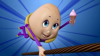 Humpty Dumpty Loves To Play & Dance | Rhymes and Baby Songs | Infobells