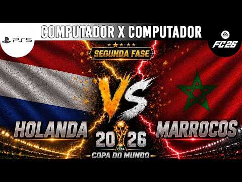 PS5 FIFA 26 - NETHERLANDS VS MOROCCO - FIFA WORLD CUP 2026™ / CPU VS CPU (LEGENDARY AI)