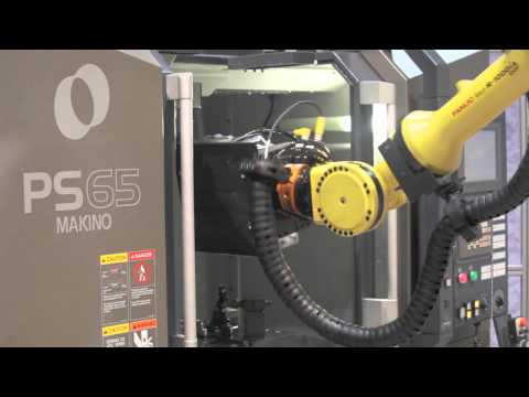 Automated Part Production on a Robot Tended PS65 VMC
