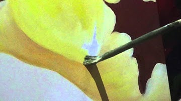 Học vẽ tranh online: Hướng dẫn vẽ tranh bộ hoa sen, cá chép P21