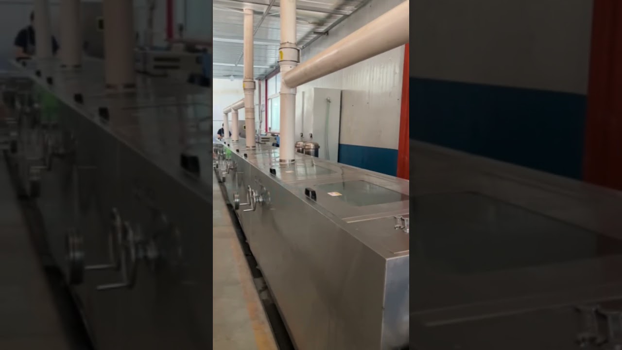 Ultrasonic Double Track Cleaning Machine for Bearing 