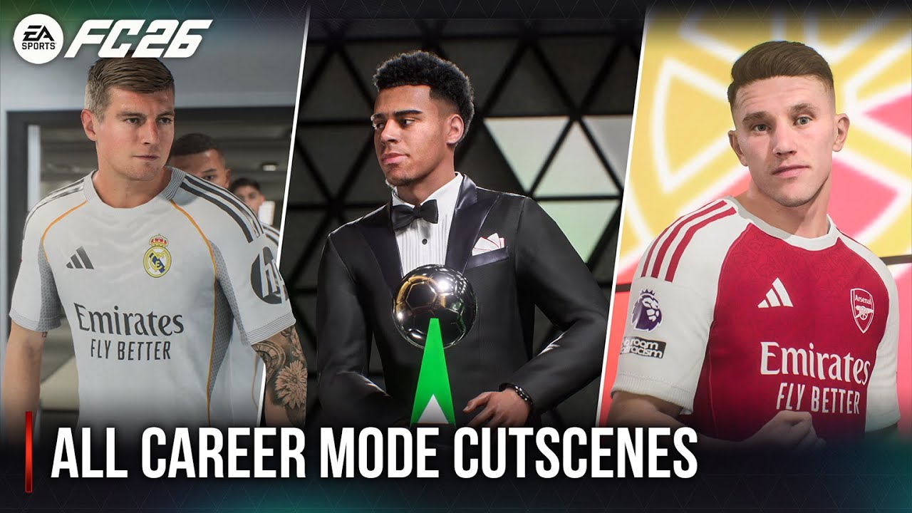 EA Sports FC 26 | All Career Mode Cutscenes