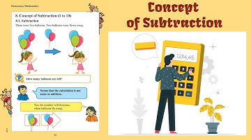 27) Class 1 Math Chapter 8: Concept of Subtraction 1 to 10 l অধ্যায় ৮: বিয়োগের  ধারণা (১ থেকে ১০) P3