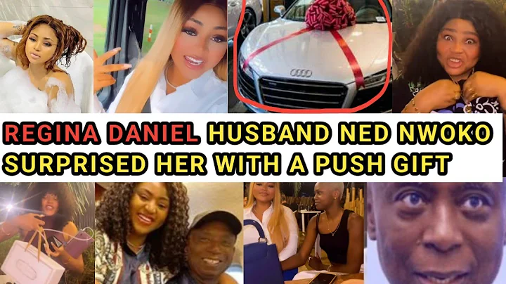 REGINA DANIEL FLAUNTS NEW CAR AS HUSBAND NED NWOKO SURPRISED HER WITH A PUSH GIFT