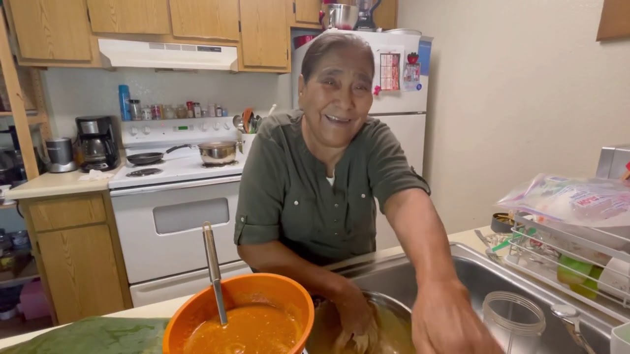 Tamales de pollo para esta navidad