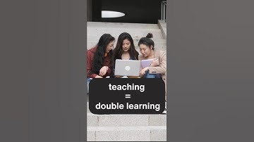 Teaching Others Doubles Your Memory