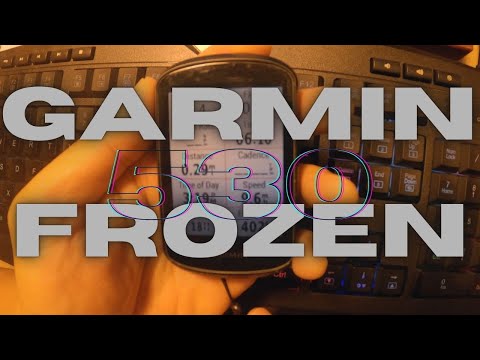 Garmin Edge 530 Frozen?! ???