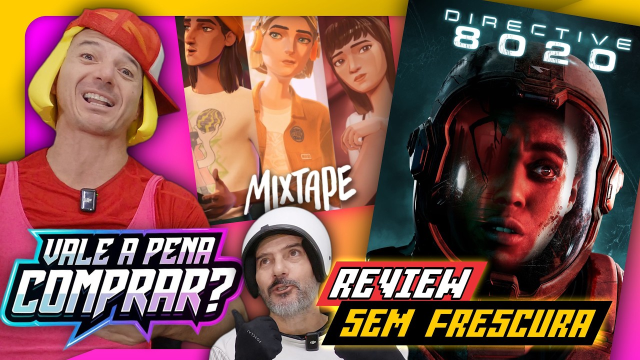 SÃO JOGOS DE VERDADE OU SÓ FILME? 🍿🎮 REVIEW SEM FRESCURA: MIXTAPE E DIRECTIVE 8020 #mixtape #review
