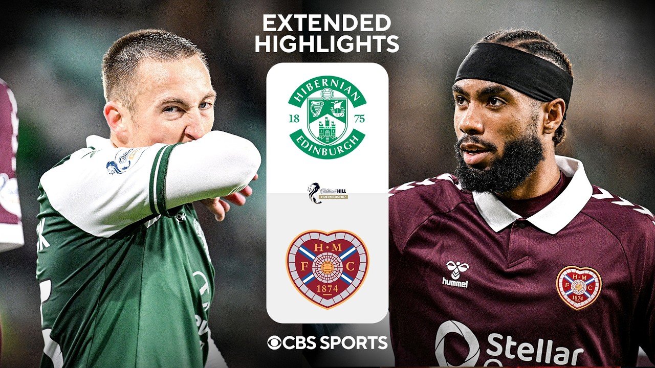 Hibernian vs. Heart of Midlothian: Extended Highlights | SPFL | CBS Sports Golazo