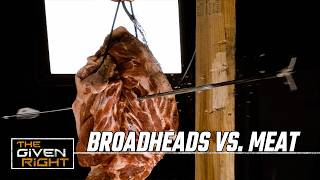 10 Broadheads vs. REAL MEAT | Slow Motion Performance Test
