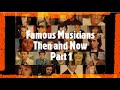 #певцы_вмолодости#старости Musicians then &amp; now. Известные музыканты в молодости и старости.Часть 1