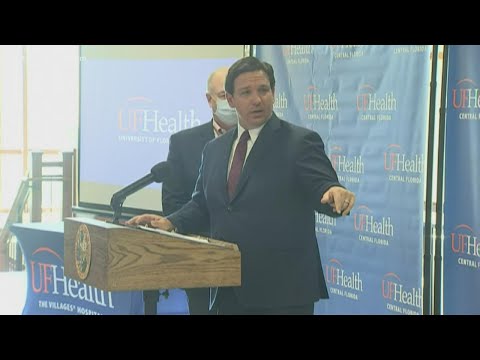Gov. Ron DeSantis says elderly patients will be first vaccinated