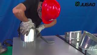 Revolutionize Your Manufacturing with Our High Precision Elbow Making Machine!