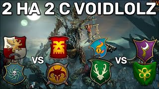 Участие в турнире 2 на 2 с Voidlolz | Total War Warhammer 3 | 1 vs 1 сетевые | Наземные битва