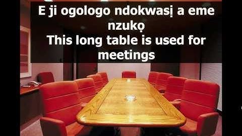 Learn Igbo Language - Today